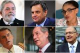 Sumiram os candidatos
