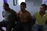 Trio é preso por roubo em Juazeiro Trio é preso por roubo em Juazeiro
