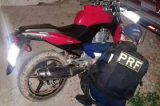 Moto roubada é recuperada