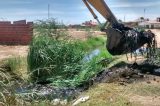 Sesp executa limpeza no canal Mulungu e beneficia bairros de Juazeiro