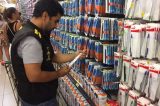 Ipem-PE apreende 4 mil itens de material escolar irregulares na RMR