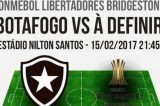 Botafogo abre check-in para jogo da Libertadores mesmo sem novo adversário