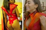 Anitta se joga no carnaval e diz que exposição do bumbum agrada fãs: ‘Nem aí para críticas’