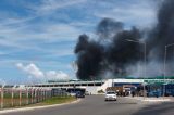 Incêndio atinge aeroporto de Salvador