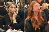 Grazi Massafera e Marina Ruy Barbosa se preparam para desfile em Milão