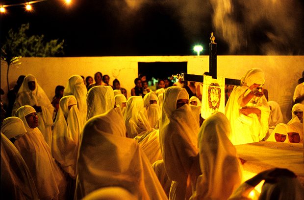 Penitentes, grupo de Dona Jesulene Ribeiro (Nenezinha). Foto Guy