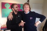 Paul McCartney e Ringo Starr se reúnem para gravação em estúdio