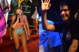 Alinne Rosa deixa Neto constrangido: “Danadinho, ficou solteiro bem no Carnaval”