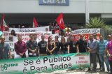 Bancários de Juazeiro protestam contra Reforma da Previdência