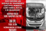 Transporte coletivo é pauta de Audiência Pública na Câmara de Vereadores de Petrolina