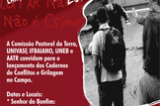 Campus Senhor do Bonfim da Univasf sedia lançamento do Caderno de Conflitos no Campo 2016