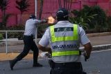 Policiais mete chumbo grosso em manifestantes