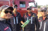 Corpo de Bombeiro é acionado para pegar cobra