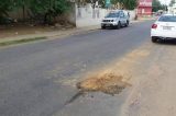 Vazamento de água na Piranga