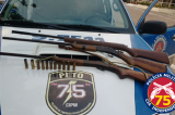 Polícia faz apreensão de armas de foco em Juazeiro Polícia faz apreensão de armas de foco em Juazeiro