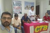 Bancários participaram de plenária da CTB
