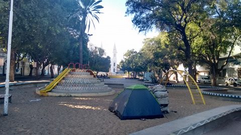 barraca na praca