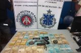 Policiais civis e militares de Remanso prendem quadrilha que praticou roubo a comerciante