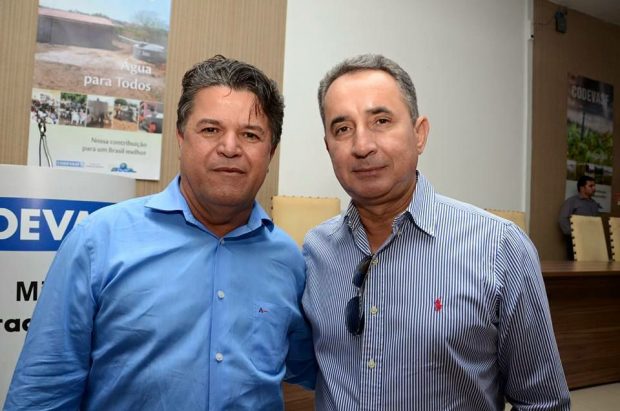 Isael Amaral e Geraldo Reis secretario meio ambiente da bahia
