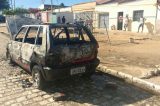 Corpo de Bombeiros de Juazeiro é acionado para apagar fogo de veiculo Corpo de Bombeiros de Juazeiro é acionado para apagar fogo de veiculo