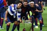 Messi, Suárez e Neymar fizeram trio de ataque histórico