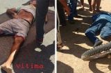 Acidente, policial reformado em moto atropela homem em Ouricuri