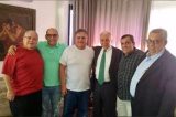 Uma imagem marcante de Geddel com políticos amigos de Juazeiro