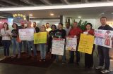 Protesto contra privatização da Chesf