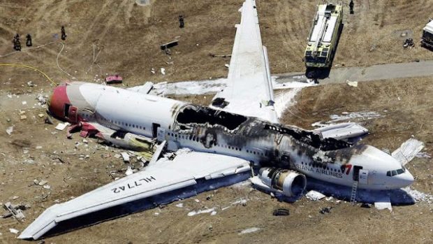 aviao caido