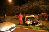 Motorista embriagado causa acidente e deixa casal e bebê feridos 