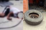 Pneu explode e borracheiro morre durante o trabalho