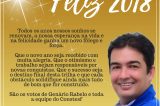 Prefeito de Canudos deseja feliz ano novo