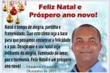 Pilão Arcado: Mundoca deseja boas festas