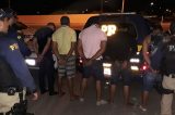 PRF prende quadrilha de assaltantes na cidade de Petrolina