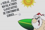 Totonho de Sento Sé deseja feliz Natal a todos com mesa farta e muito tesão