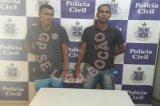 Policia prende dois homens no bairro Quidé, em Juazeiro, acusado de tráfico