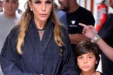 ‘Pode vazar, sem entrevistas’, diz filho de Ivete ao descer de maternidade