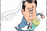 Aceito. Noiva atrasada ao casamento no MDB