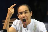 Ex-senadora diz que ditaduras foram corruptas e assassinas