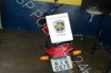 Petrolina: Polícia apreende moto roubada