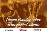 Release sobre Fórum Popular sobre Transporte Coletivo