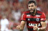 Início de Henrique Dourado no Flamengo é melhor do que no Fluminense em 2017