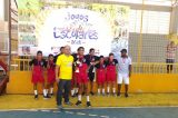 Equipe da Escola Municipal Santo Antônio é campeã no vôlei nos Jogos Escolares Equipe da Escola Municipal Santo Antônio é campeã no vôlei nos Jogos Escolares