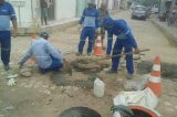SAAE pede atenção aos motoristas em trecho de obra da lagoa de tratamento no bairro São Geraldo