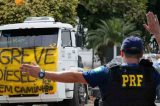 Pelegos: Caminhoneiros autônomos furam greve