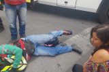 Mototaxista é atingido por ônibus em Petrolina