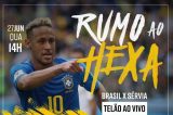 Bar faz promoção com queda de Neymar