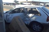 Batida entre carro e moto em Petrolina