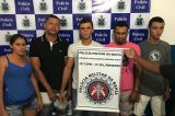 5 pessoas são presas em Remanso acusadas de tráfico