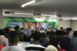Espaço fica pequeno para grande quantidade de pessoas no evento político de José Ronaldo em Juazeiro; veja vídeo
